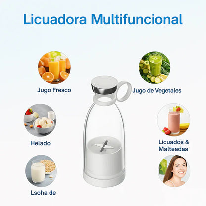 Fresh Juice™ al 60% - Batidora Portátil Esencial para Viajes, Trabajo y Hogar