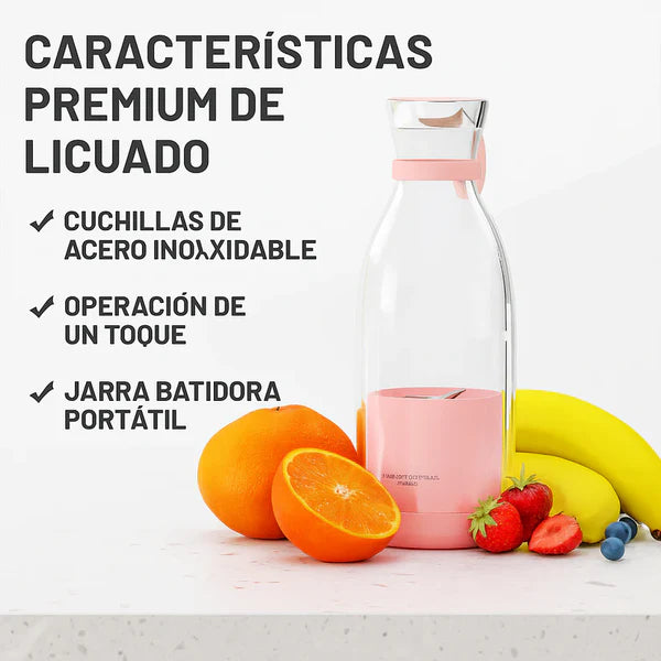 Fresh Juice™ al 60% - Batidora Portátil Esencial para Viajes, Trabajo y Hogar