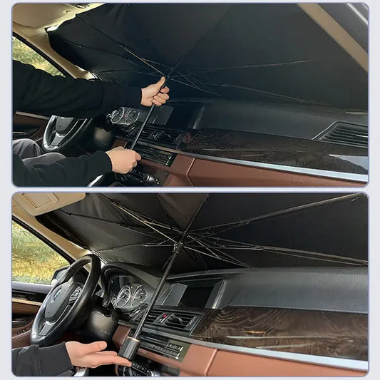 Parasol Interior AL 50% - Coche Protección UV y Aislamiento Térmico Superior