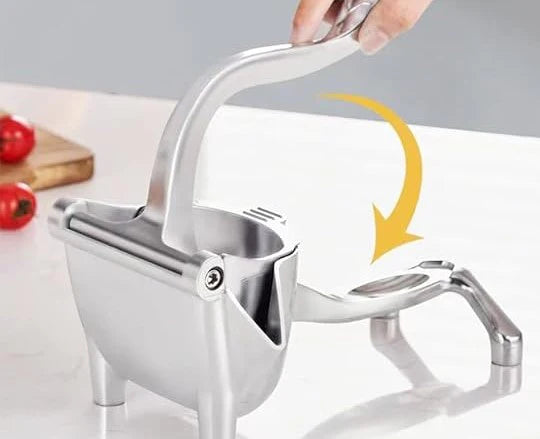 Exprimidor Manualde Acero Inoxidable - Zumo fresco en segundos para cuidar de los tuyos