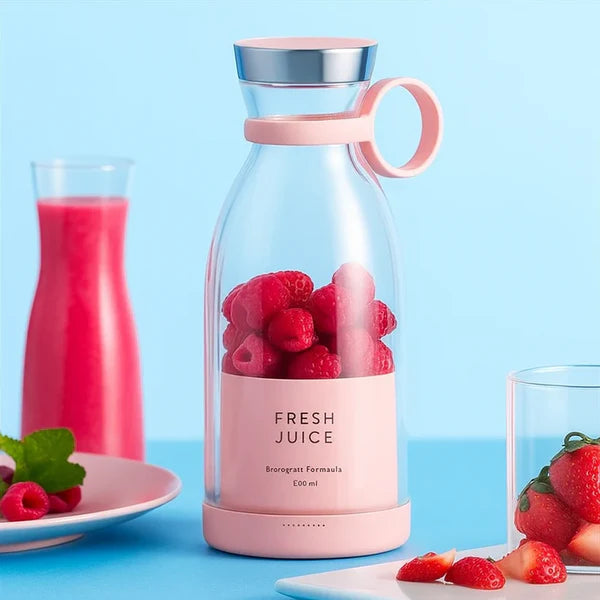 Fresh Juice™ al 60% - Batidora Portátil Esencial para Viajes, Trabajo y Hogar